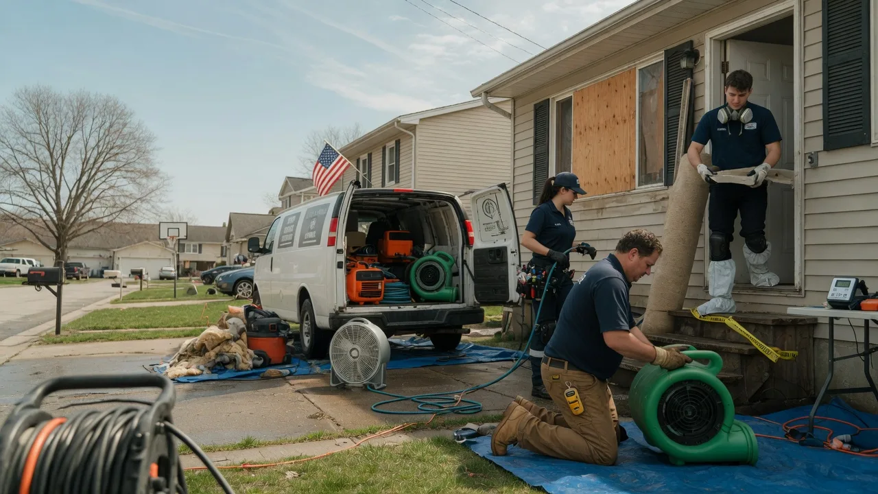 Water Damage Restoration in David, KY near me